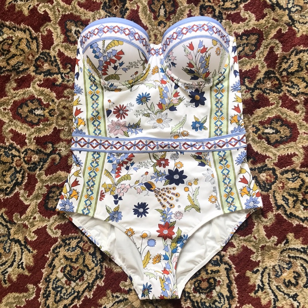 TORY BURCH Meadow Folly One-Piece Swimsuit - Picture 4 of 8